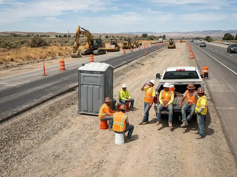 highway-road-construction-crew-007 — frequently asked questions, Porta Potty and Restroom Rentals in Fussels Corner, FL